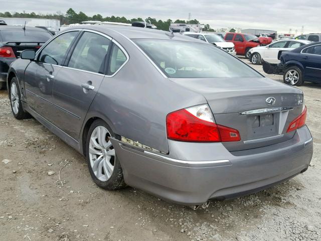 JNKAY01E28M603851 - 2008 INFINITI M35 BASE GRAY photo 3