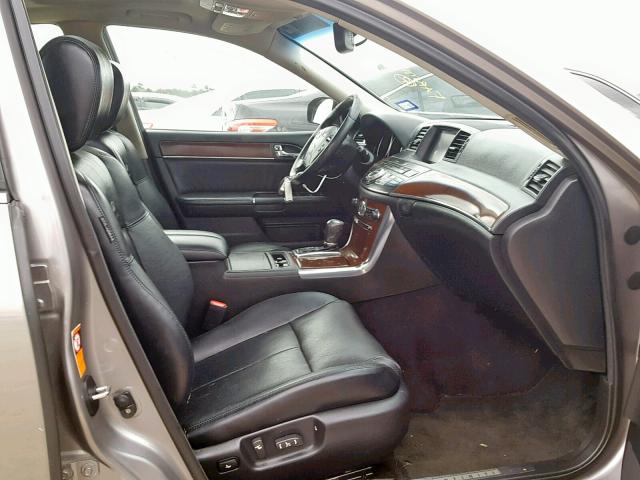 JNKAY01E28M603851 - 2008 INFINITI M35 BASE GRAY photo 5