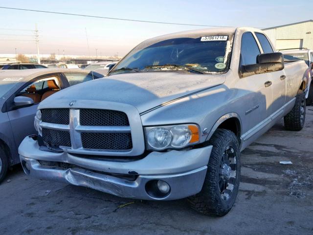 3D7KA28CX3G844200 - 2003 DODGE RAM 2500 S GRAY photo 2