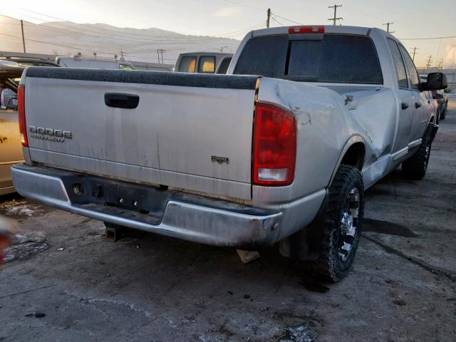 3D7KA28CX3G844200 - 2003 DODGE RAM 2500 S GRAY photo 4