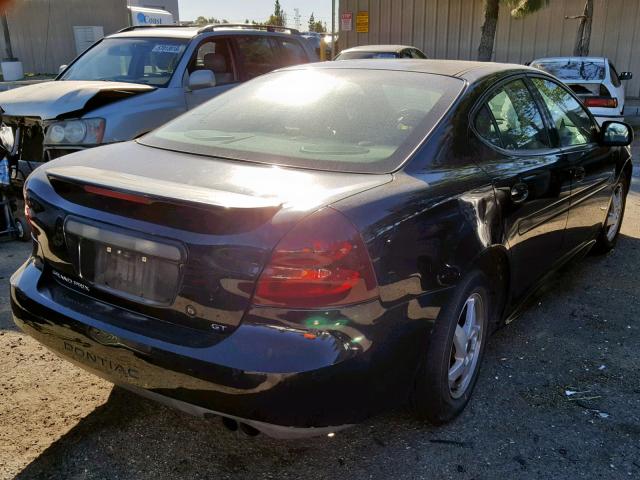 2G2WS522341176717 - 2004 PONTIAC GRAND PRIX BLACK photo 4