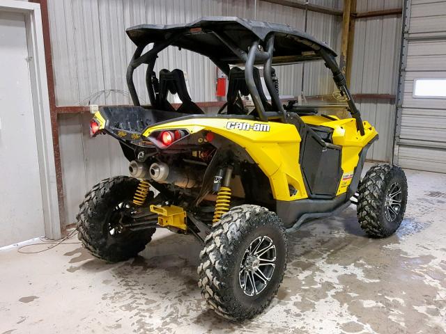 3JBPGCP16DJ000019 - 2013 CAN-AM MAVERICK 1 YELLOW photo 4