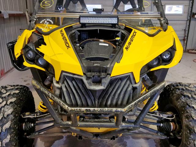 3JBPGCP16DJ000019 - 2013 CAN-AM MAVERICK 1 YELLOW photo 9