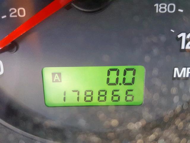 JF1SF65532G725459 - 2002 SUBARU FORESTER S RED photo 8