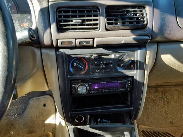 JF1SF65532G725459 - 2002 SUBARU FORESTER S RED photo 9