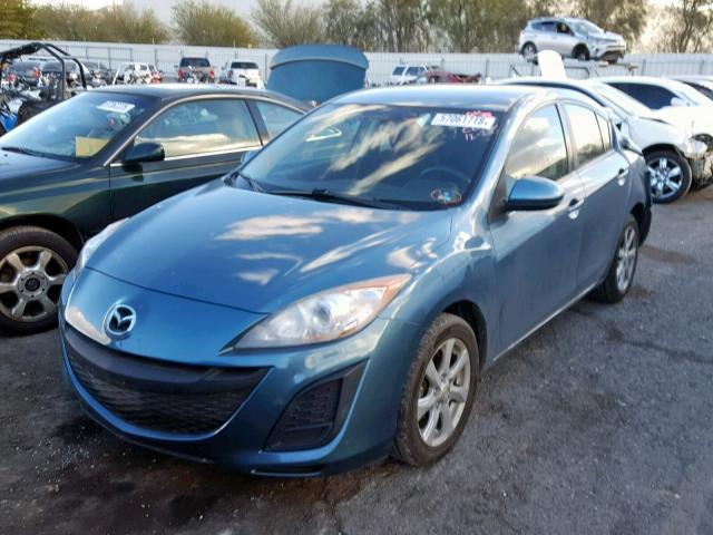 JM1BL1VF9B1479115 - 2011 MAZDA 3 I BLUE photo 2