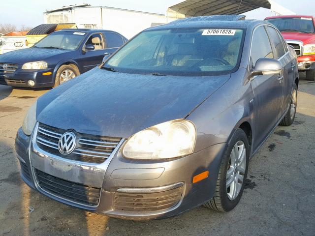 3VWEF71K97M165790 - 2007 VOLKSWAGEN JETTA WOLF CHARCOAL photo 2