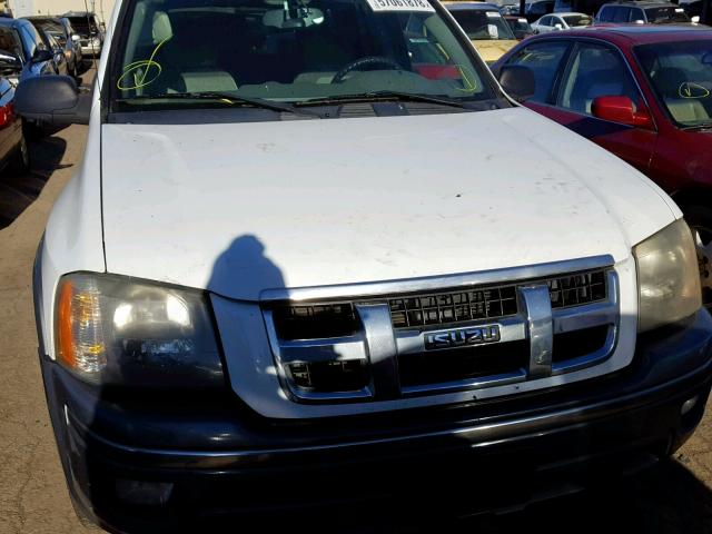 4NUDS13S562701858 - 2006 ISUZU ASCENDER S WHITE photo 9