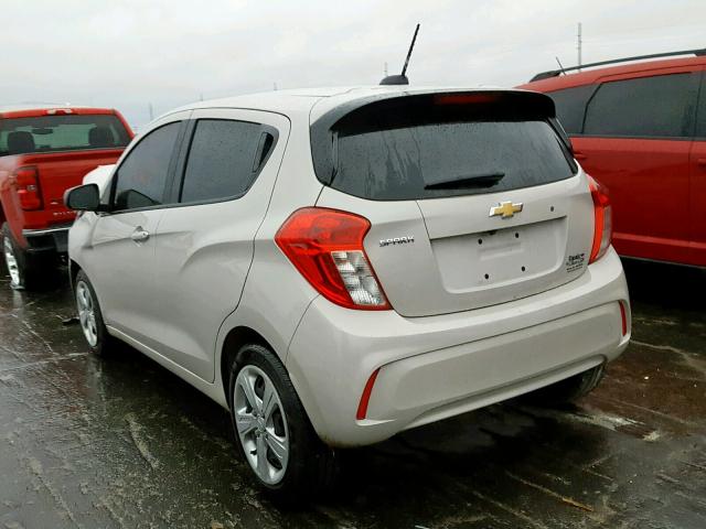 KL8CB6SA6KC707291 - 2019 CHEVROLET SPARK LS WHITE photo 3