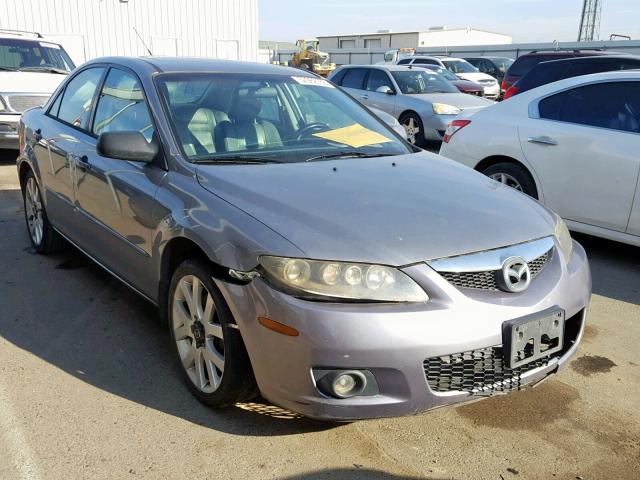 1YVHP80D565M34663 - 2006 MAZDA 6 S CHARCOAL photo 1