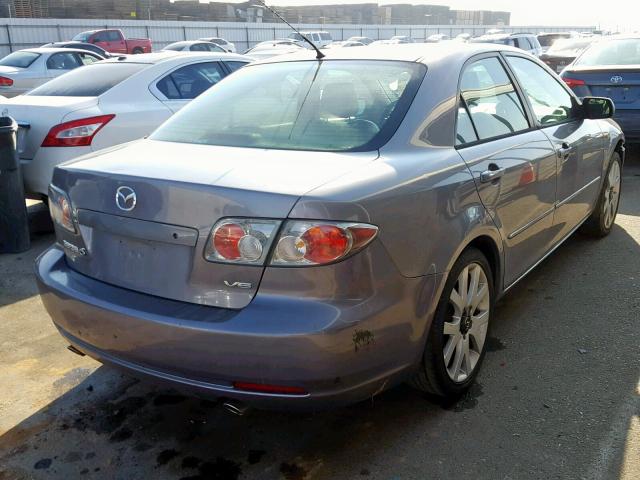 1YVHP80D565M34663 - 2006 MAZDA 6 S CHARCOAL photo 4