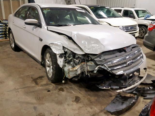 1FAHP2EW5AG163152 - 2010 FORD TAURUS SEL WHITE photo 1