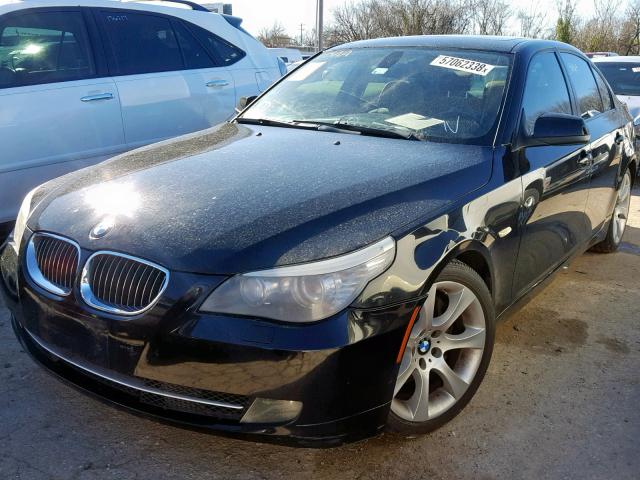 WBANW1C50AC168588 - 2010 BMW 535 I BLACK photo 2