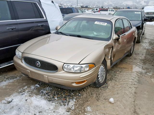 1G4HR54K95U171522 - 2005 BUICK LESABRE LI CREAM photo 2