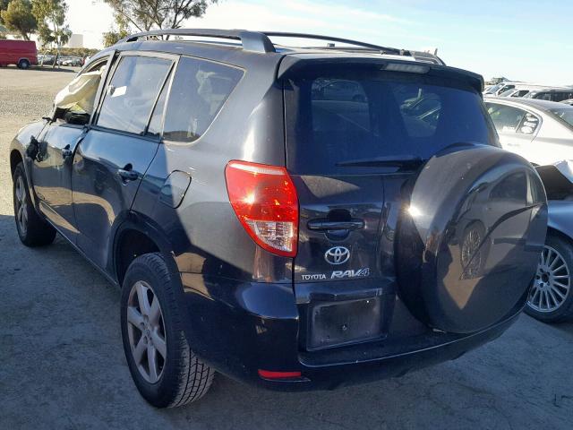 JTMBK31V666007572 - 2006 TOYOTA RAV4 LIMIT BLACK photo 3