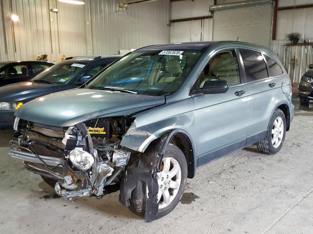 JHLRE4H48BC011551 - 2011 HONDA CR-V SE BLUE photo 2