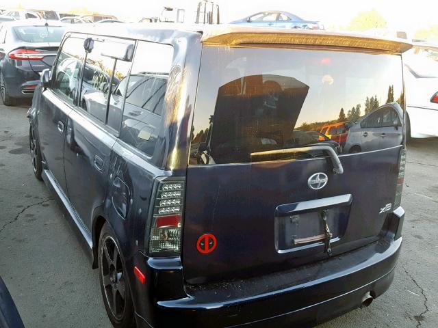 JTLKT334154028684 - 2005 TOYOTA SCION XB 紫色 照片 3
