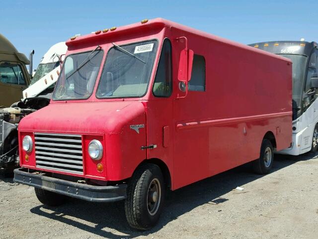 E37BHCF5690 - 1978 FORD BOX TRUCK RED photo 2