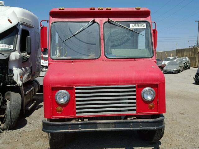 E37BHCF5690 - 1978 FORD BOX TRUCK RED photo 9