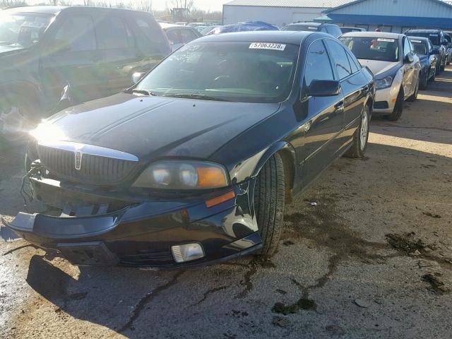1LNHM87A52Y677579 - 2002 LINCOLN LS BLACK photo 2