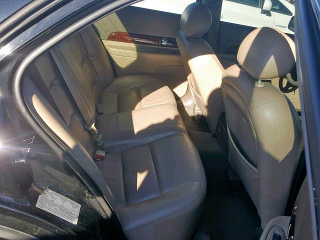 1LNHM87A52Y677579 - 2002 LINCOLN LS BLACK photo 6