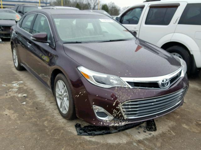 4T1BK1EB3FU147459 - 2015 TOYOTA AVALON XLE BURGUNDY photo 1