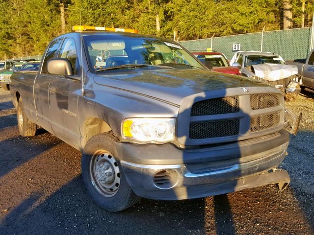 3D7KR28D05G828379 - 2005 DODGE RAM 2500 S GRAY photo 1