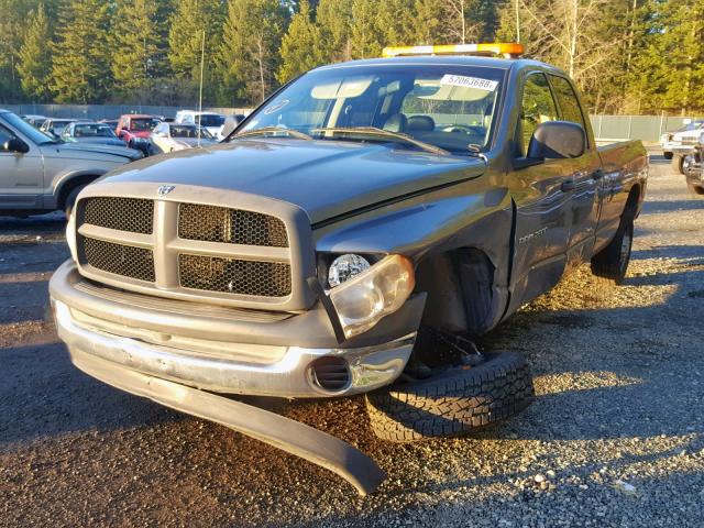 3D7KR28D05G828379 - 2005 DODGE RAM 2500 S GRAY photo 2