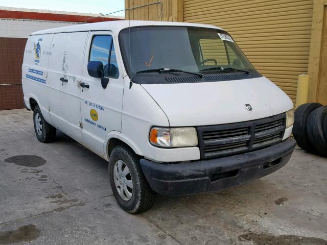 2B7HB21YXVK522623 - 1997 DODGE RAM VAN B2 WHITE photo 1