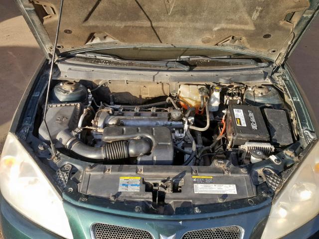 1G2ZF55B264164420 - 2006 PONTIAC G6 SE GREEN photo 7