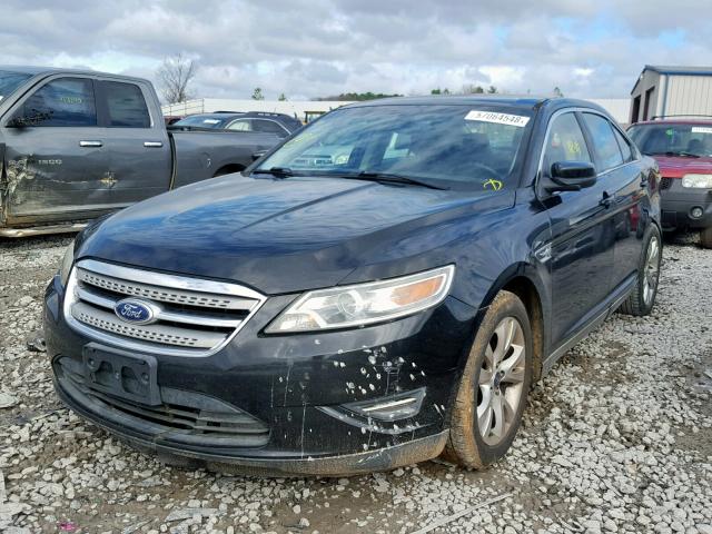 1FAHP2EW0AG164547 - 2010 FORD TAURUS SEL BLACK photo 2