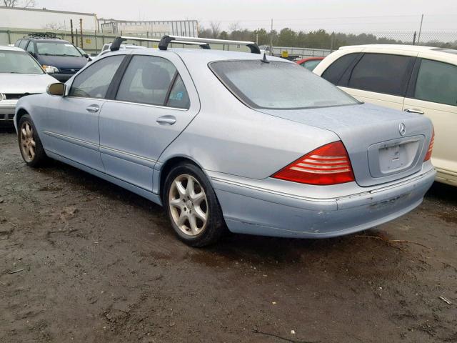 WDBNG83J56A461961 - 2006 MERCEDES-BENZ S CLASS SILVER photo 3