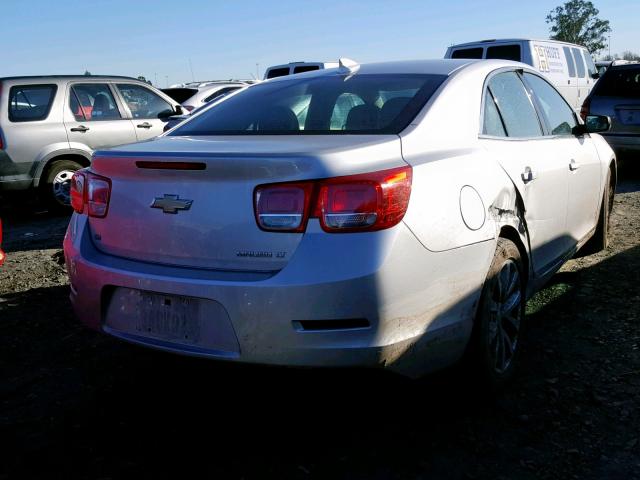 1G11D5SL6FF123300 - 2015 CHEVROLET MALIBU 2LT SILVER photo 4