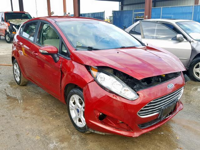 3FADP4EJ0EM103015 - 2014 FORD FIESTA SE RED photo 1