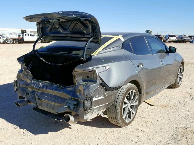 1N4AA6AP5JC368809 - 2018 NISSAN MAXIMA 3.5 GRAY photo 4