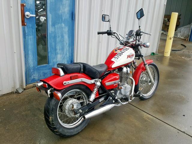 JH2MC1307TK300581 - 1996 HONDA CMX250 C RED photo 4