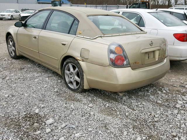 1N4BL11D33C346155 - 2003 NISSAN ALTIMA SE GOLD photo 3