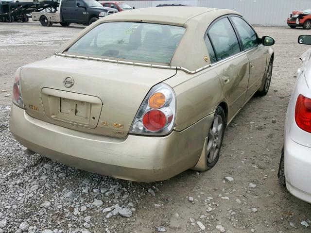 1N4BL11D33C346155 - 2003 NISSAN ALTIMA SE GOLD photo 4