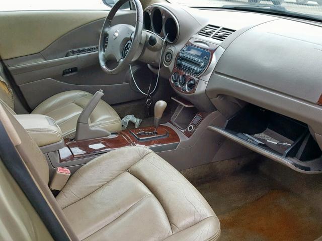 1N4BL11D33C346155 - 2003 NISSAN ALTIMA SE GOLD photo 5