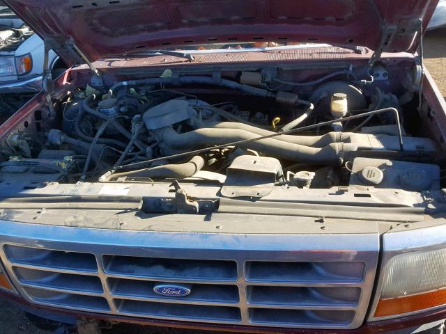 1FMEU15H5NLA27565 - 1992 FORD BRONCO U10 BEIGE photo 7