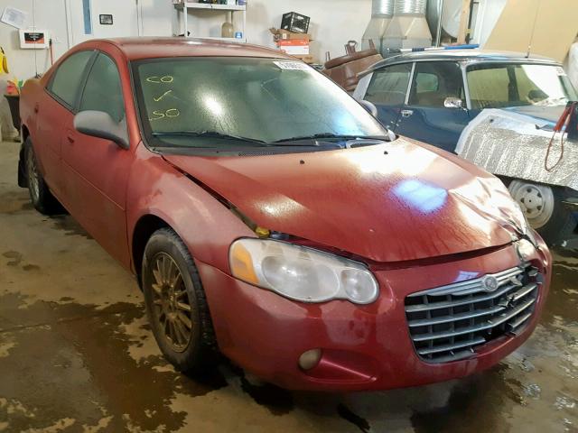 1C3EL56R26N255975 - 2006 CHRYSLER SEBRING TO RED photo 1