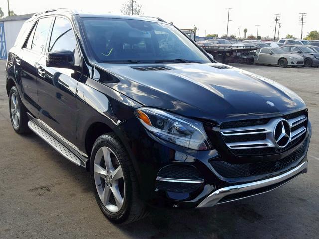 4JGDA5HB8GA650745 - 2016 MERCEDES-BENZ GLE 350 4M BLACK photo 1