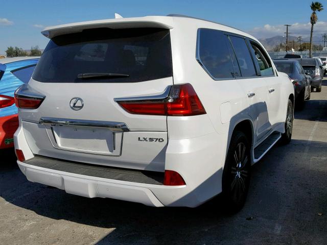 JTJHY7AXXJ4265497 - 2018 LEXUS LX 570 WHITE photo 4