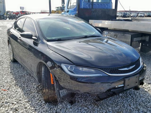 1C3CCCAB7FN671607 - 2015 CHRYSLER 200 LIMITE BLACK photo 1