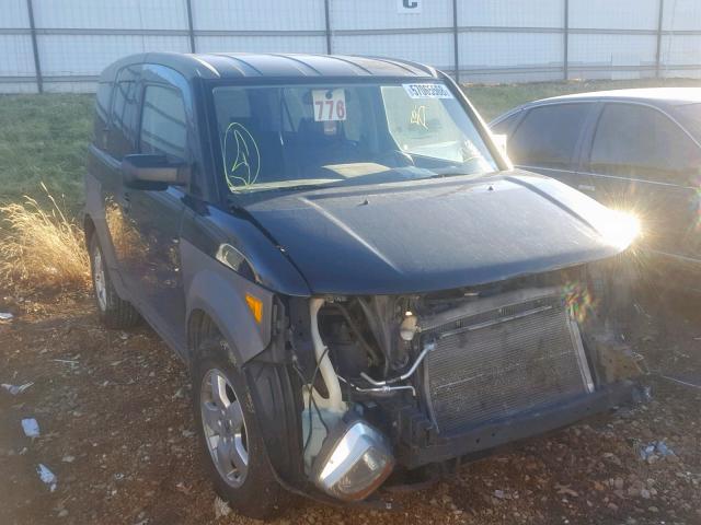 5J6YH28584L002004 - 2004 HONDA ELEMENT EX BLACK photo 1