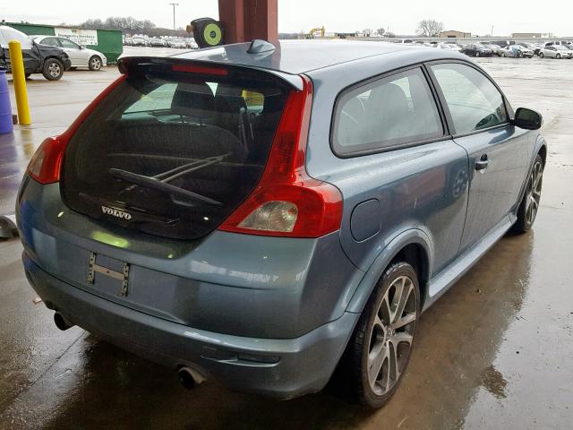 YV1MK672082055385 - 2008 VOLVO C30 T5 TURQUOISE photo 4