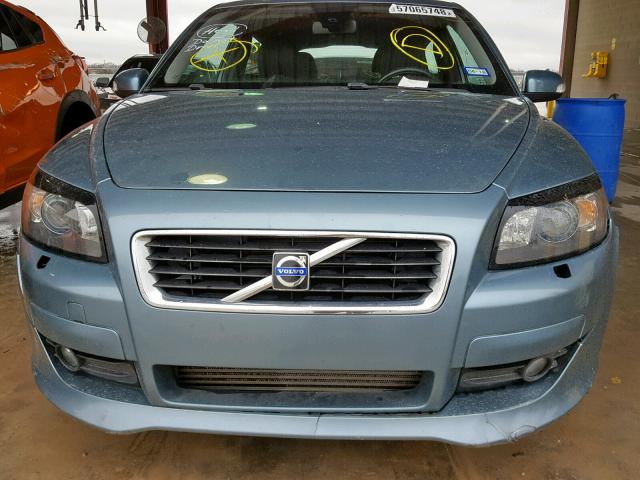 YV1MK672082055385 - 2008 VOLVO C30 T5 TURQUOISE photo 9