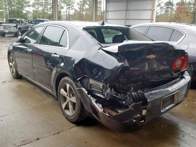 1G1ZC5E09CF182974 - 2012 CHEVROLET MALIBU 1LT CHARCOAL photo 3