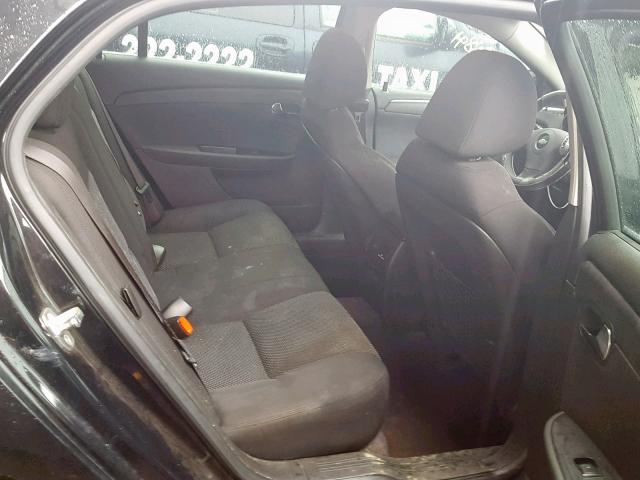 1G1ZC5E09CF182974 - 2012 CHEVROLET MALIBU 1LT CHARCOAL photo 6