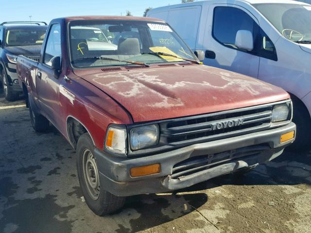 JT4RN81A1M0075133 - 1991 TOYOTA PICKUP 1/2 RED photo 1